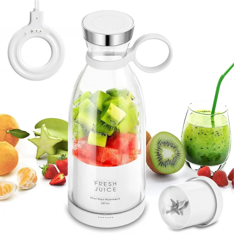 FRUTAFLASH GO MINI- Batidos de frutas, con carga USB magnética y multifuncional.